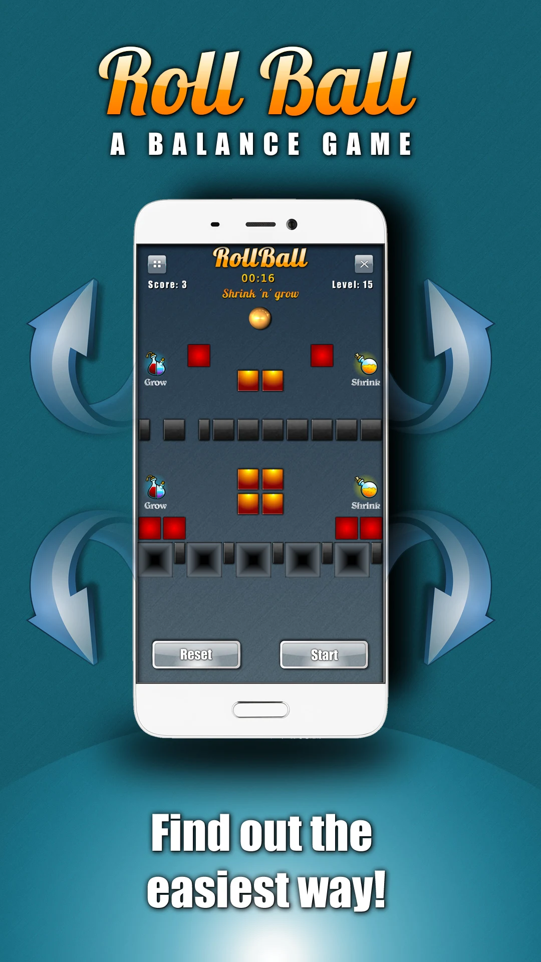 Roll Ball - A balance game screenshot