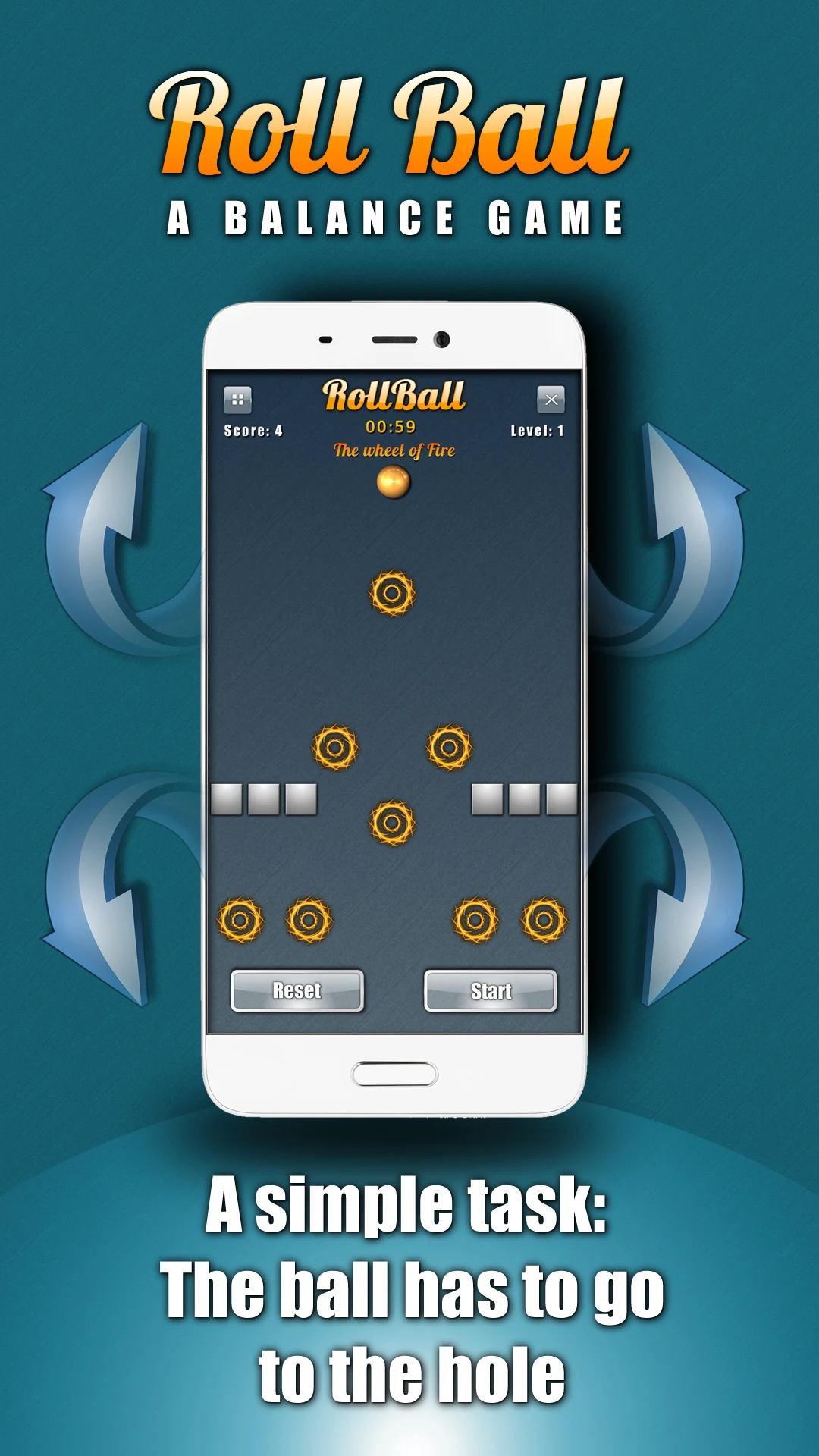 Roll Ball - A balance game screenshot