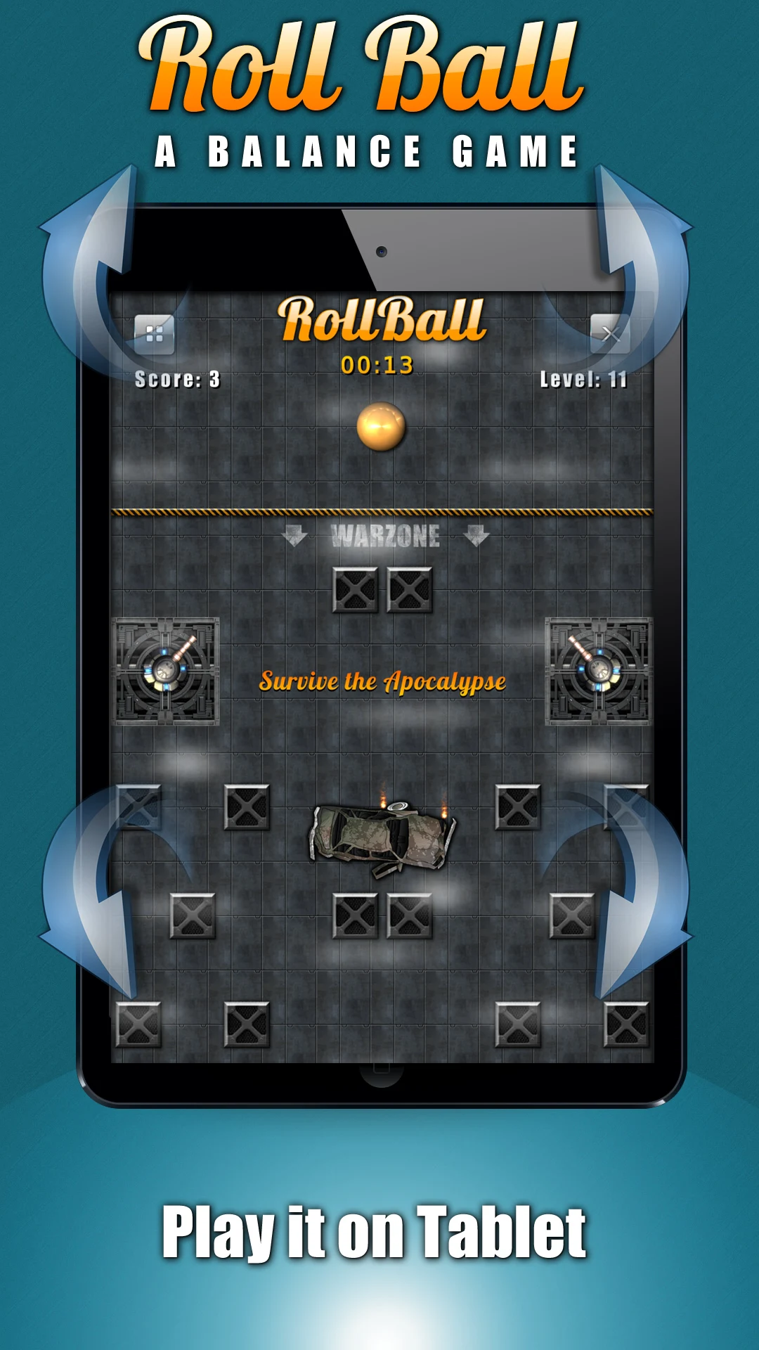 Roll Ball - A balance game screenshot