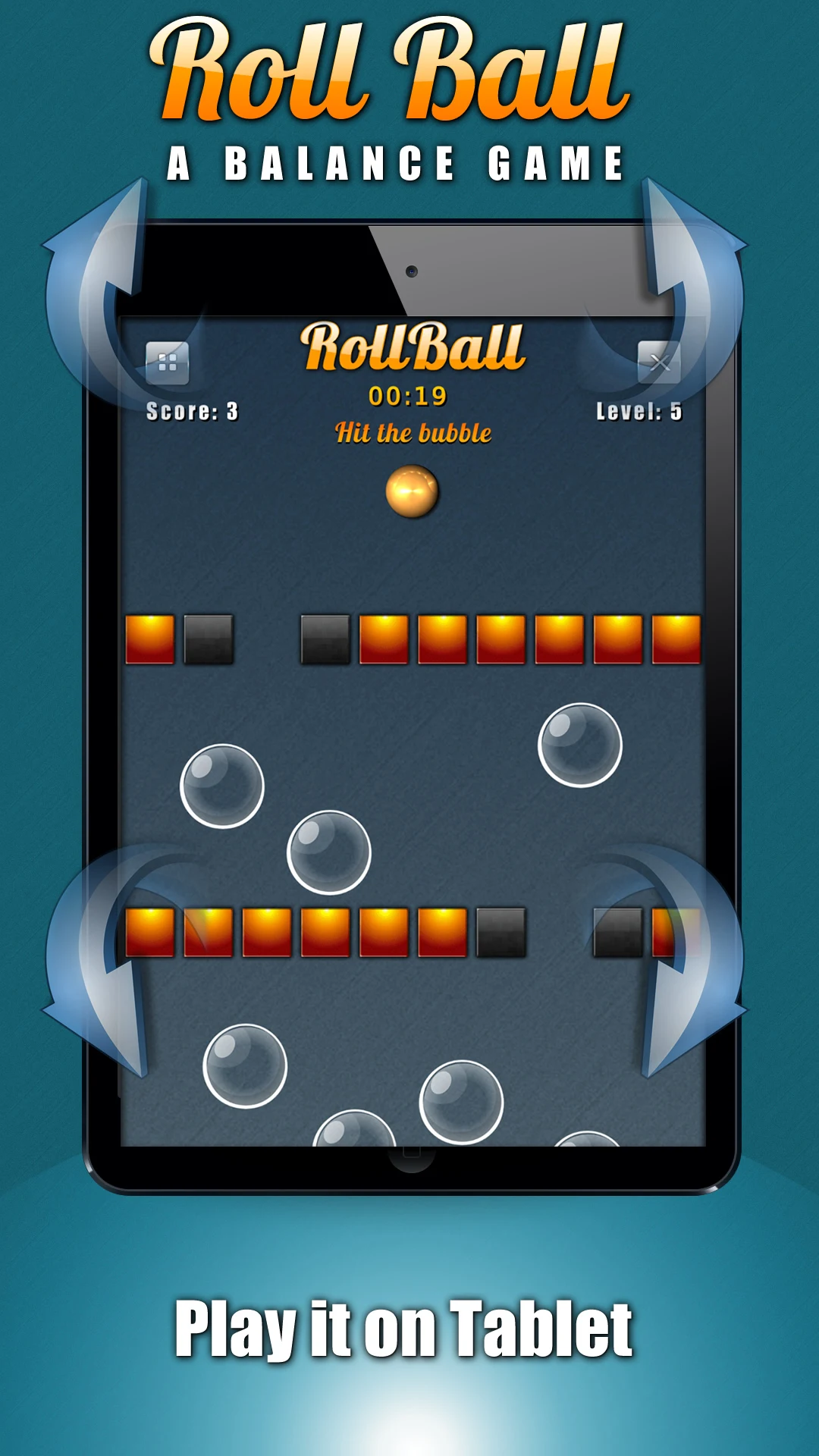Roll Ball - A balance game screenshot