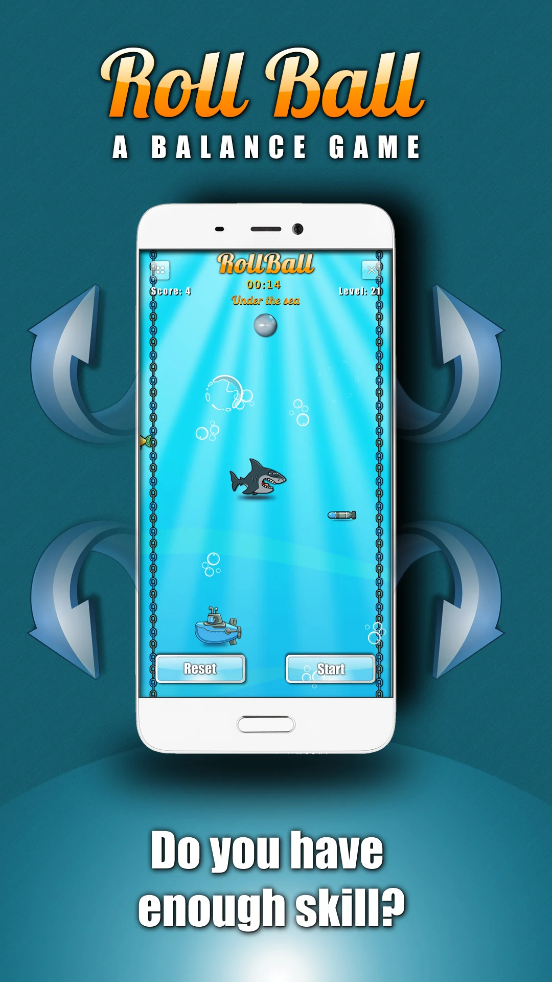 Roll Ball - A balance game screenshot