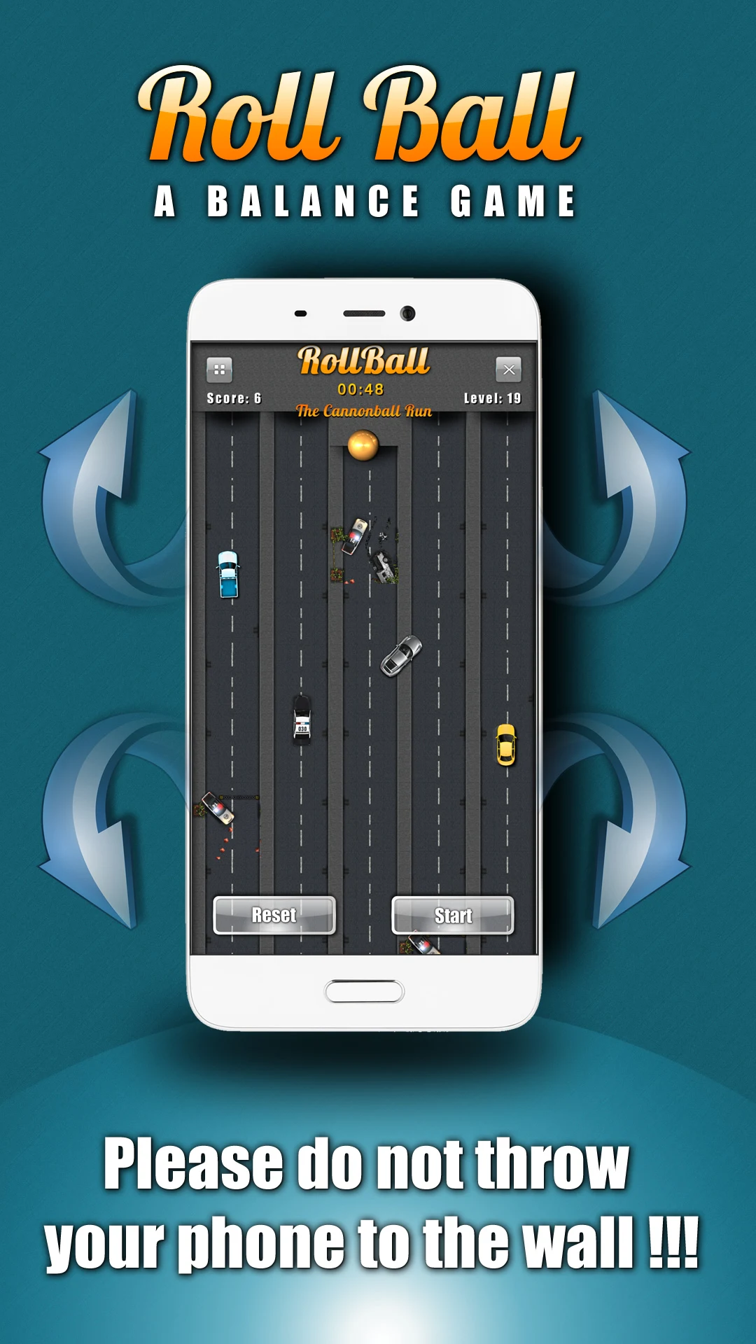 Roll Ball - A balance game screenshot